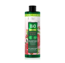 Eveline Cosmetics Bio Organic bioodżywka chroniąca kolor do włosów farbowanych i z pasemkami Granat & Acai 400ml