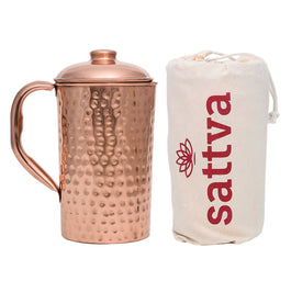 Sattva Dzbanek miedziany tłuczony Hammer Jug 1250ml