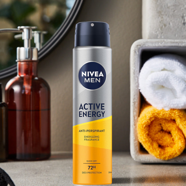 Nivea Men Active Energy antyperspirant w sprayu 250ml