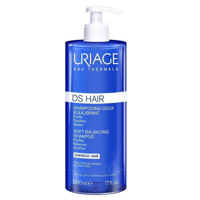 URIAGE DS Hair Soft Balancing Shampoo delikatny szampon regulujący 500ml