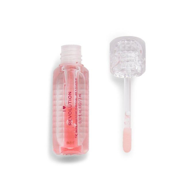 Makeup Revolution I Heart Revolution Lip Oil Elixir olejek do ust Love 3ml
