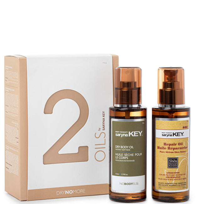 Saryna Key Dry No More zestaw olejek do włosów 110ml + olejek do ciała 110ml