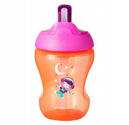 Tommee Tippee Straw Cup kubek niekapek ze słomką 7m+ Girl 230ml