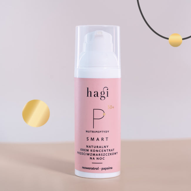 Hagi Smart P naturalny krem-koncentrat przeciwzmarszczkowy na noc 50ml