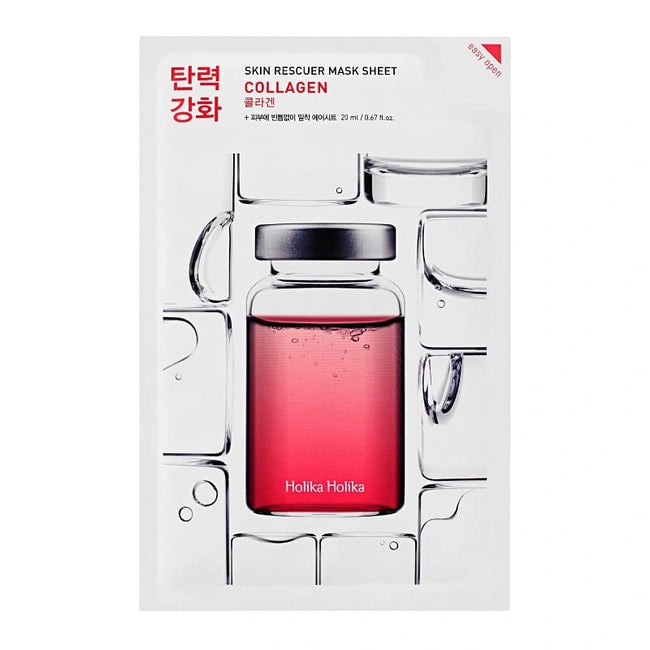 HOLIKA HOLIKA Skin Rescuer Mask Sheet Collagen liftingująca maska w płachcie z kolagenem