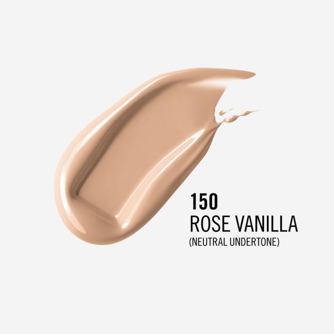 Rimmel Lasting Finish 35H silnie nawilżający i długotrwale kryjący podkład do twarzy z filtrem SPF20 150 Rose Vanilla 30ml