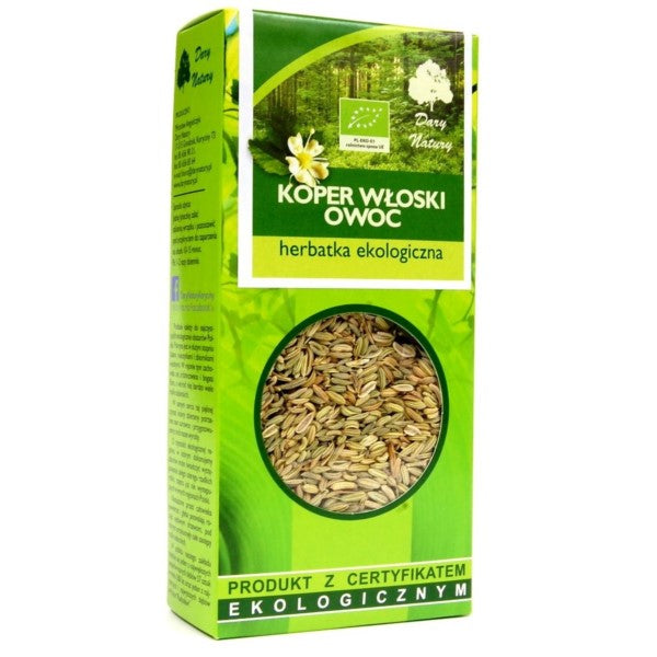 Dary Natury Herbatka ekologiczna Koper Włoski owoc 50g