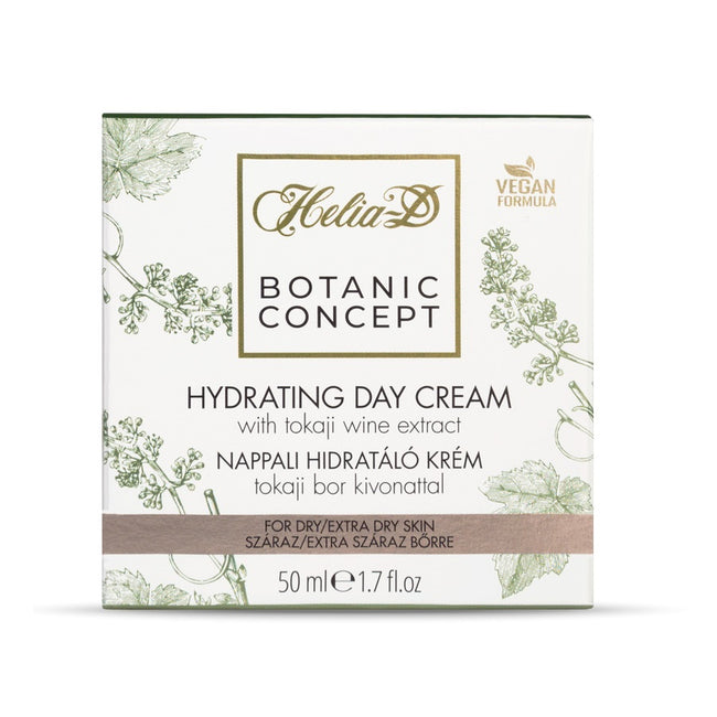 Helia-D Botanic Concept Hydrating Day Cream nawilżający krem na dzień do cery suchej/bardzo suchej 50ml