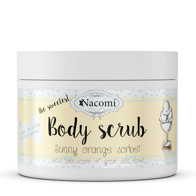 Nacomi Body Scrub peeling do ciała Sorbet Ze Słonecznych Pomarańczy 200g