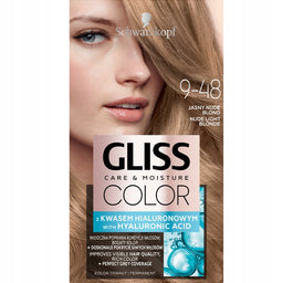 Gliss Color Care & Moisture farba do włosów 9-48 Jasny Nude Blond