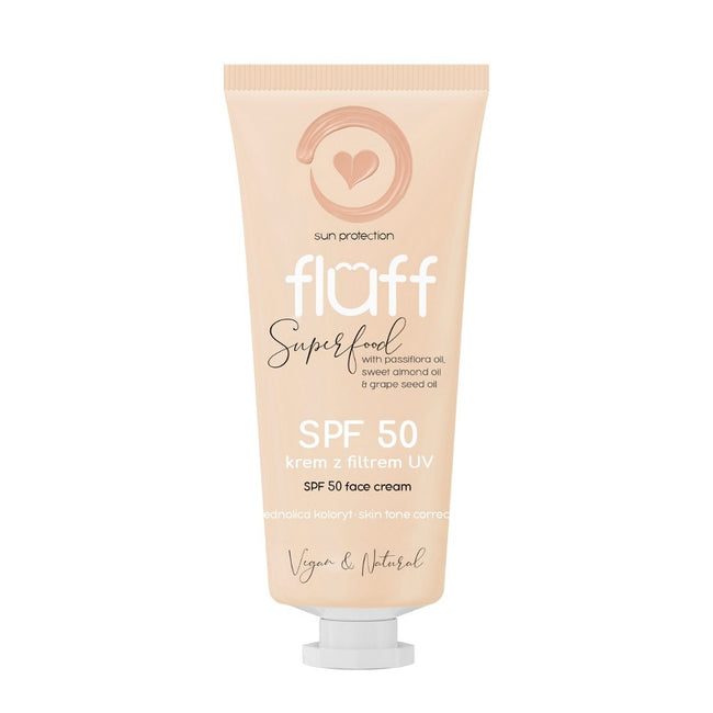 Fluff Face Cream SPF50 krem wyrównujący koloryt skóry 50ml