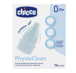 Chicco PhysioClean końcówki do aspiratora do nosa 10szt.