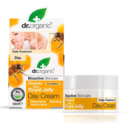 Dr.Organic Royal Jelly Day Cream nawilżający krem na dzień przeciwdziałający efektom starzenia 50ml