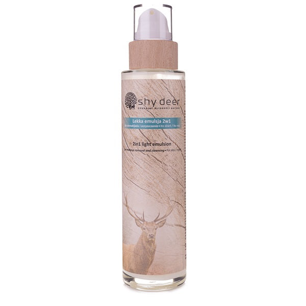 Shy Deer 2in1 Light Emulsion lekka emulsja 2w1 do demakijażu i oczyszczania w szkle 200ml