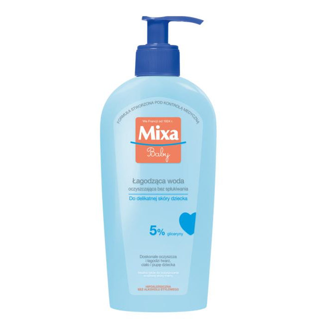 MIXA Baby łagodząca woda oczyszczająca bez spłukiwania 250ml