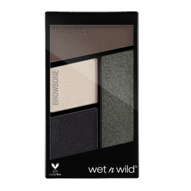 Wet n Wild Color Icon Eyeshadow Quad paletka 4 cieni do powiek Lights Out 4.5g