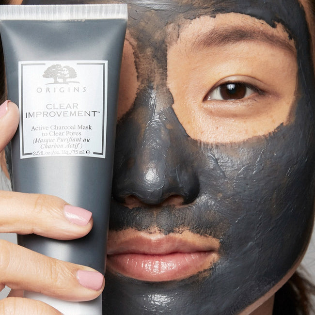 Origins Clear Improvement™ Active Charcoal Mask To Clear Pores maska oczyszczająca pory z aktywnym węglem 75ml