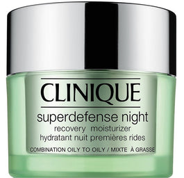 Clinique Superdefense™ Night Recovery Moisturizer regenerujący krem na noc do cery mieszanej i tłustej 50ml