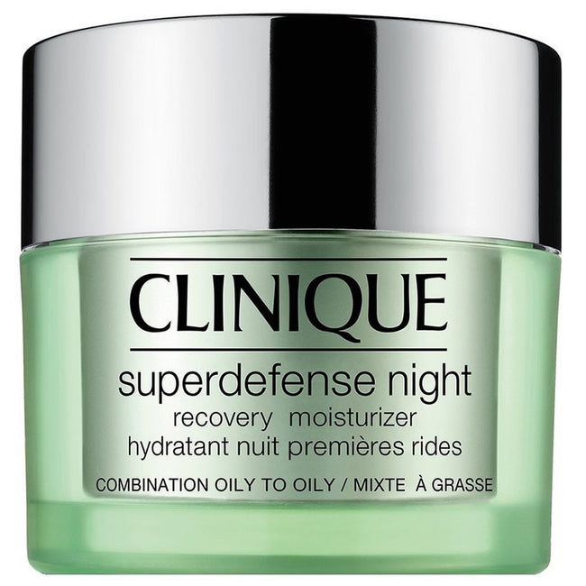 Clinique Superdefense™ Night Recovery Moisturizer regenerujący krem na noc do cery mieszanej i tłustej 50ml