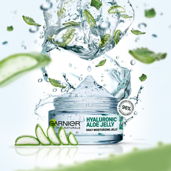 Garnier Hyaluronic Aloe Jelly lekki żel nawilżający do skóry normalnej i mieszanej 50ml