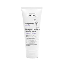 Ziaja Mintperfekt Aroma biała glinka do mycia i higieny zębów Verbena Mięta 100ml