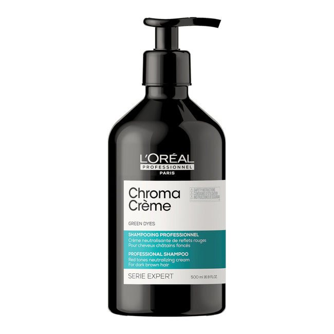 L'Oreal Professionnel Serie Expert Chroma Creme Matte Shampoo kremowy szampon do neutralizacji czerwonych tonów na ciemnych brązach 500ml