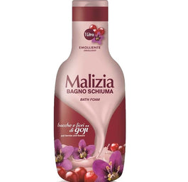 Malizia Bath Foam płyn do kąpieli Jagody Goji i Kwiaty 1000ml