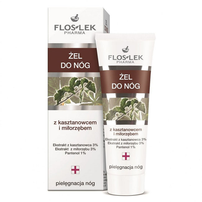 Floslek Żel do nóg z kasztanowcem i miłorzębem 50ml