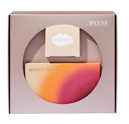 Paese Crush On You Set zestaw Puff Cloud puder pod oczy 5.3g + Warm Crush paleta cieni do powiek 11g