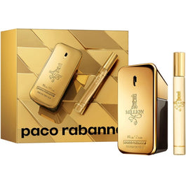 Paco Rabanne 1 Million Men zestaw woda toaletowa spray 50ml + miniatura wody toaletowej spray 10ml