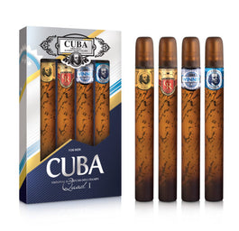 Cuba Original Cuba Quad For Men zestaw Gold woda toaletowa + Royal woda toaletowa + Winner woda toaletowa + Shadow woda toaletowa 4x35ml