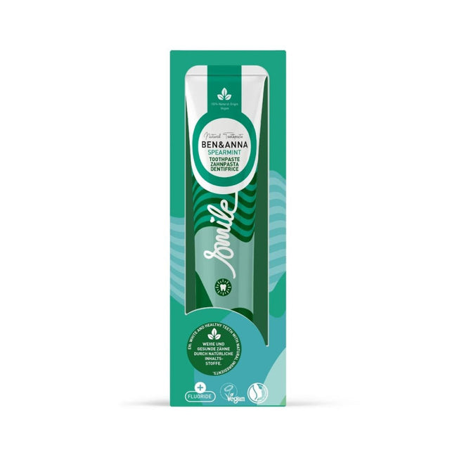 Ben&Anna Natural Toothpaste naturalna pasta miętowa do zębów z fluorem Spearmint 75ml