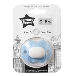 Tommee Tippee Little London smoczek uspokajający 0-6m Boy