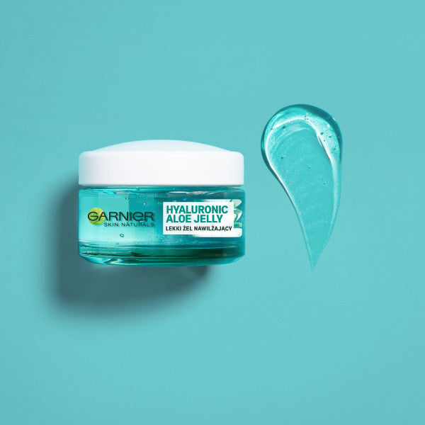 Garnier Hyaluronic Aloe Jelly lekki żel nawilżający do skóry normalnej i mieszanej 50ml