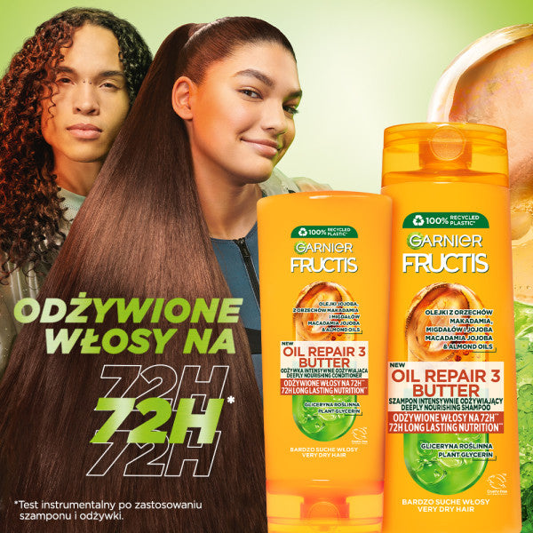 Garnier Fructis Oil Repair 3 Butter szampon intensywnie odżywiający do włosów bardzo suchych 400ml