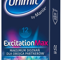 Unimil Excitation Max prezerwatywy 12szt