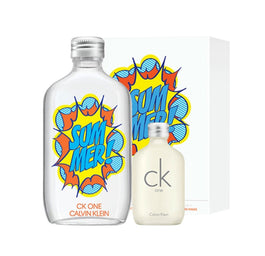 Calvin Klein CK zestaw One Summer 2019 woda toaletowa spray 100ml + CK One woda toaletowa spray 15ml