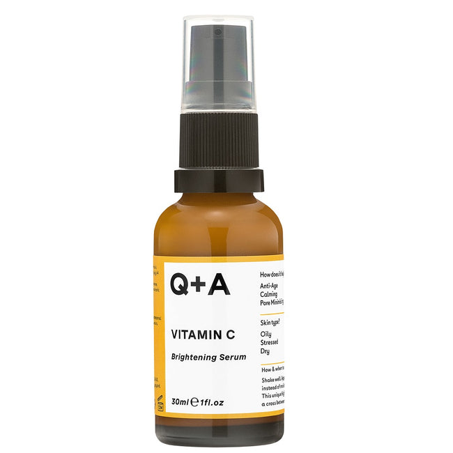 Q+A Vitamin C Brightening Serum rozjaśniające serum do twarzy z witaminą C 30ml