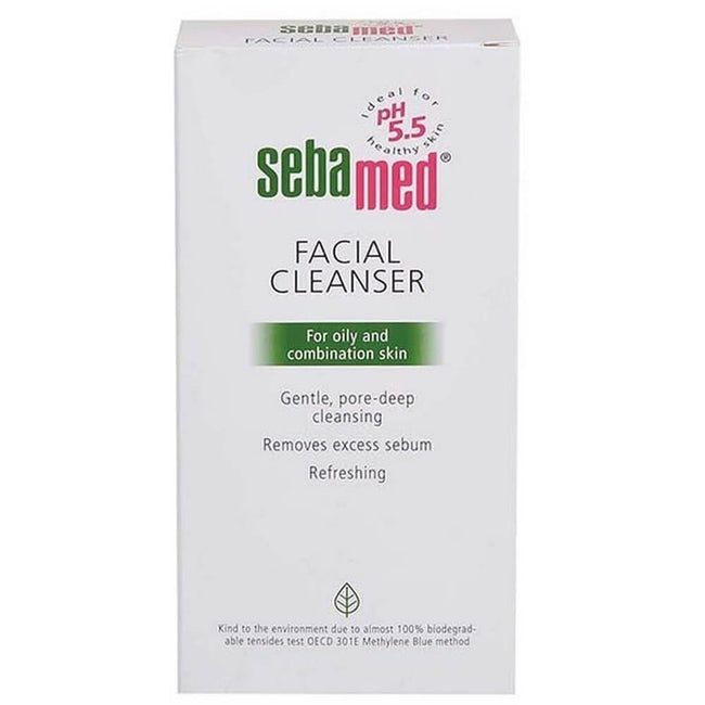 Sebamed Gentle Facial Cleanser delikatny żel oczyszczający do cery tłustej i mieszanej 150ml