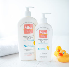 MIXA Baby łagodny szampon i płyn do kąpieli 2w1 250ml