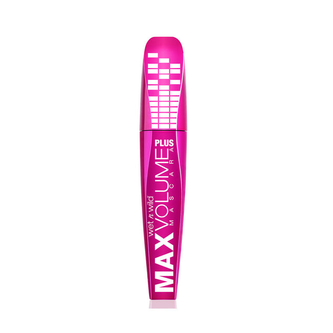 Wet n Wild Max Volume Plus Mascara tusz do rzęs zwiększający objętość Amp'D Black 8ml
