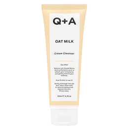 Q+A Oat Milk Cream Cleanser kremowa emulsja myjąca z mlekiem owsianym 125ml