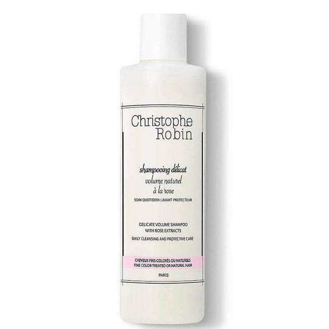 Christophe Robin Delicate Volumizing Shampoo With Rose Extracts codzienny szampon dodający objętości włosom cienkim 250ml