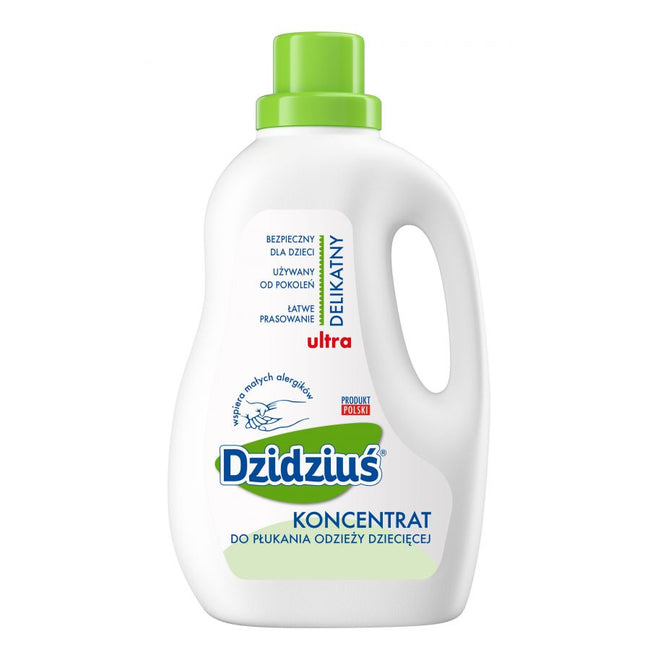 Dzidziuś Koncentrat do płukania odzieży dla dzieci i osób o skórze wrażliwej 1500ml