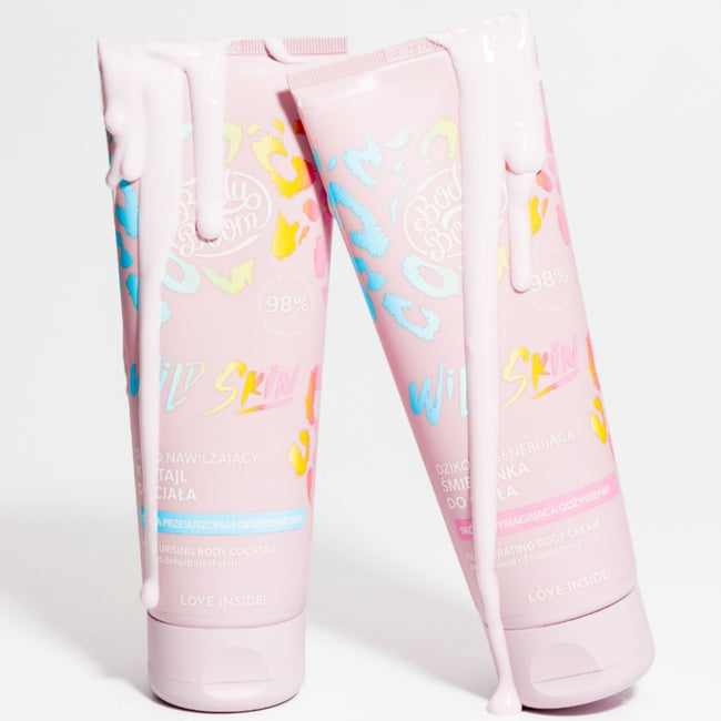 Body Boom Wild Skin dziko regenerująca śmietanka do ciała dla skóry bardzo suchej Zadziorny Pasjonat 200ml