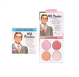 The Balm Will Powder Blush Quad paleta róży do policzków 10g