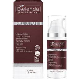 Bielenda Professional SupremeLab Power Of Nature SPF15 regenerujący krem do twarzy z ekstraktem ze śluzu ślimaka 50ml