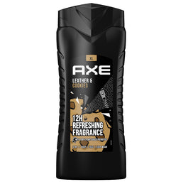 Axe Collision Leather & Cookies żel pod prysznic dla mężczyzn 400ml