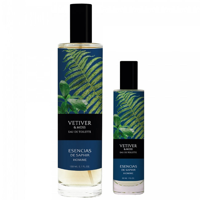 Saphir Esencias Vetiver & Moss zestaw woda toaletowa spray 150ml + woda toaletowa spray 30ml