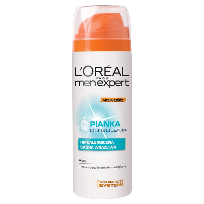 L'Oreal Paris Men Expert Hydra Sensitive pianka do golenia hipoalergiczna 200ml